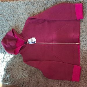 NWT Rafaella Sz M wool hoodie
